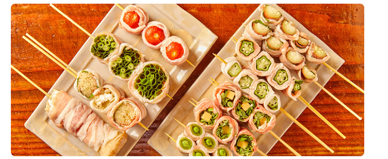 焼き鳥の素材の写真